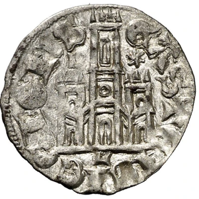 Dinero "Cornado" - Alfonso XI Leon ND back