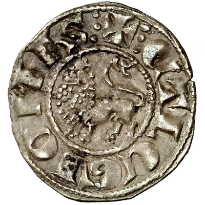 Dinero "prieto" - Alfonso X Coruna ND back