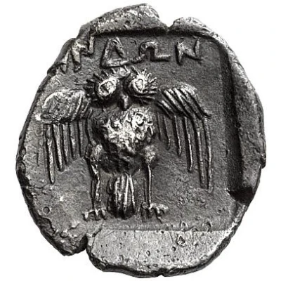 Diobol Gorgippia 475 BC - 425 BC back