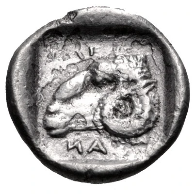 Diobol - Kleantides 395 BC - 360 BC back