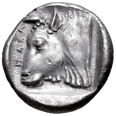 Diobol - Kleantides 395 BC - 360 BC back