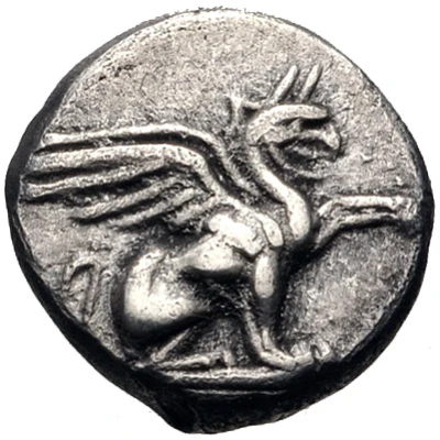 Diobol - Mentor 320 BC - 294 BC front