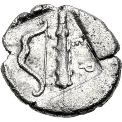 Diobol - Perdiccas III 365 BC - 360 BC back