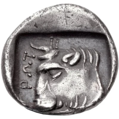 Diobol - Protes 395 BC - 360 BC back