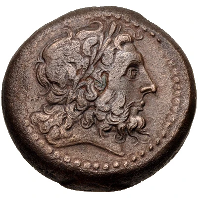 Diobol - Ptolemy II Ptolemais/Ake 266 BC - 261 BC front