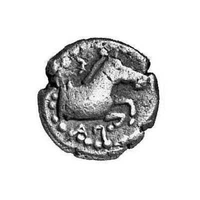 Diobol - Sparadokos horse facing right 450 BC - 440 BC front