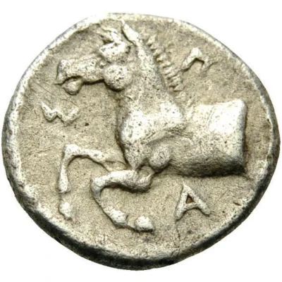 Diobol - Sparadokos 450 BC - 440 BC front