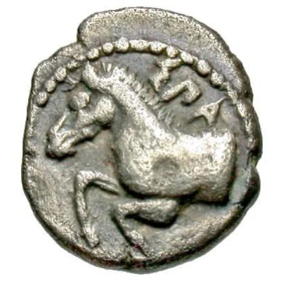 Diobol - Sparadokos 450 BC - 440 BC front