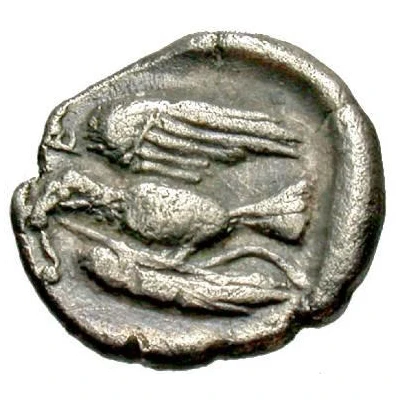 Diobol - Sparadokos 450 BC - 440 BC back