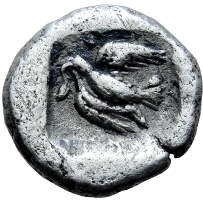 Diobol - Sparadokos 450 BC - 425 BC back