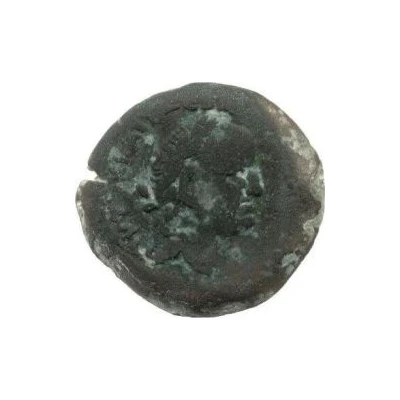 Diobol - Vespasian LΓ front