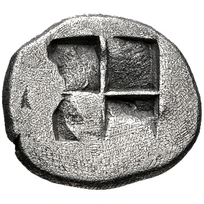 Diobol 500 BC - 450 BC back