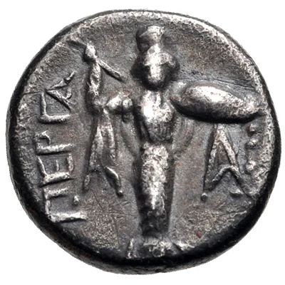 Diobol 310 BC - 282 BC back