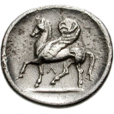 Diobol 435 BC - 280 BC back