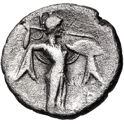 Diobol 280 BC - 260 BC back