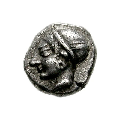 Diobol 510 BC - 494 BC front