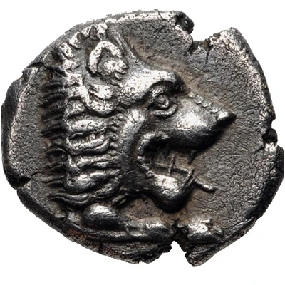 Diobol 404 BC - 395 BC front