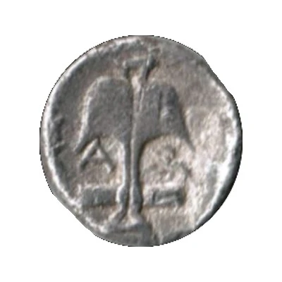 Diobol 400 BC - 300 BC back