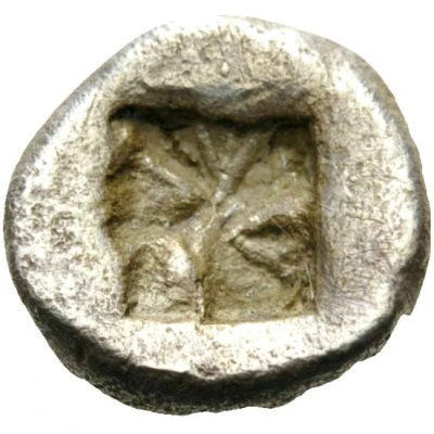 Diobol 500 BC - 440 BC back