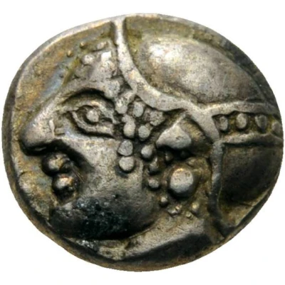 Diobol 521 BC - 478 BC front