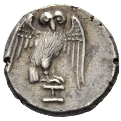 Diobol 300 BC - 280 BC back