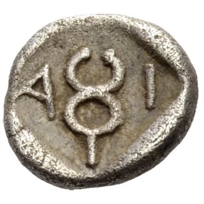 Diobol 455 BC - 452 BC back