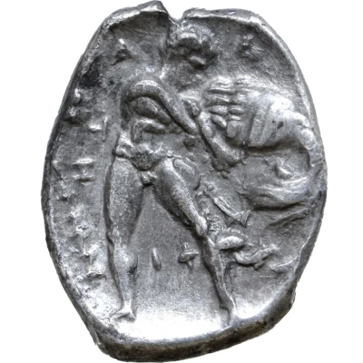 Diobol 325 BC - 280 BC back