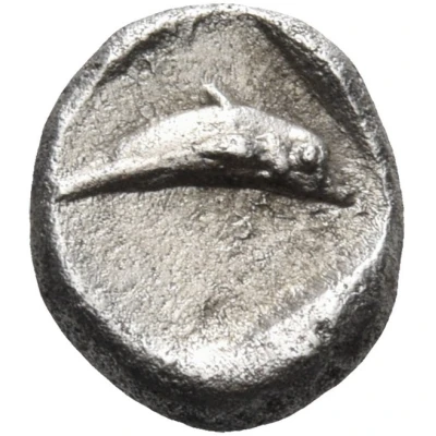 Diobol 450 BC - 400 BC back