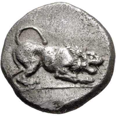 Diobol 530 BC - 470 BC front