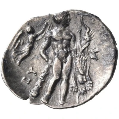 Diobol 340 BC - 330 BC back