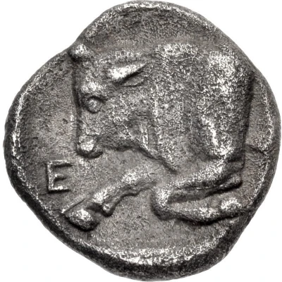 Diobol 380 BC - 340 BC back