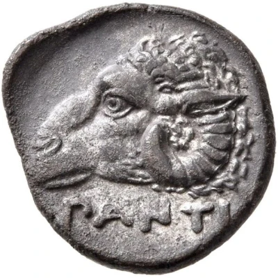 Diobol 380 BC - 370 BC back