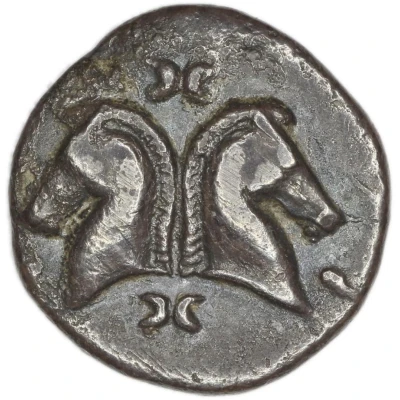 Diobol 280 BC - 228 BC front