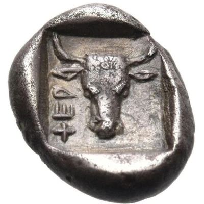 Diobol 480 BC - 450 BC back