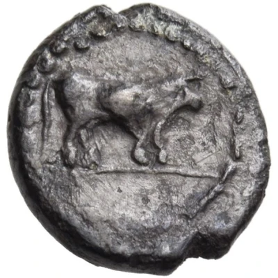 Diobol 453 BC - 448 BC front