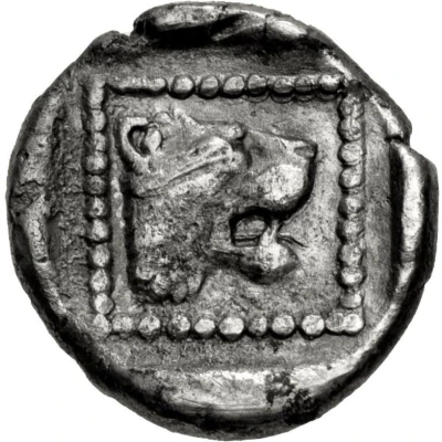 Diobol 450 BC - 408 BC back