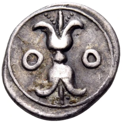 Diobol 375 BC - 330 BC back