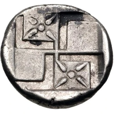 Diobol 460 BC - 450 BC back