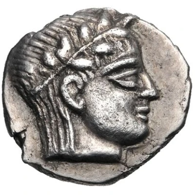 Diobol 420 BC - 410 BC front