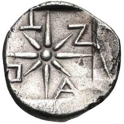 Diobol 420 BC - 390 BC back