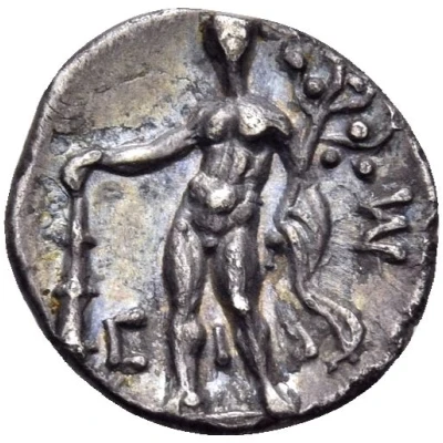 Diobol 280 BC - 228 BC back