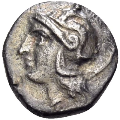 Diobol 280 BC - 228 BC front