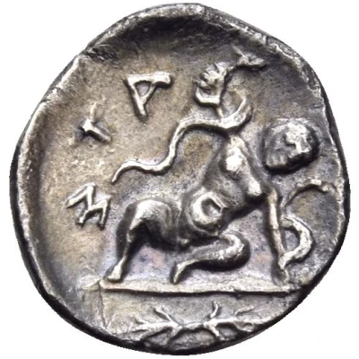 Diobol 280 BC - 228 BC back