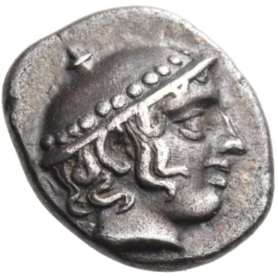 Diobol 427 BC - 424 BC front