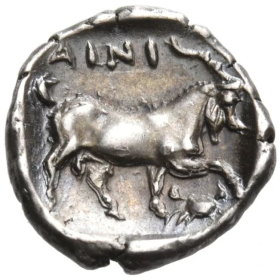 Diobol 408 BC - 406 BC back