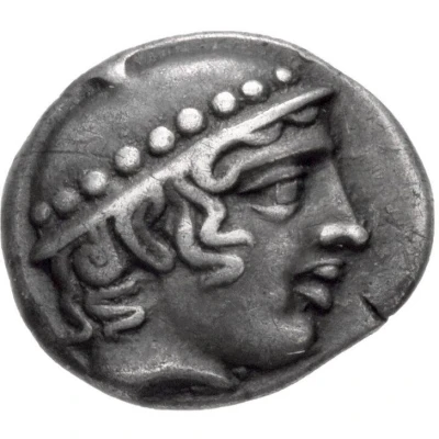 Diobol 429 BC - 426 BC front