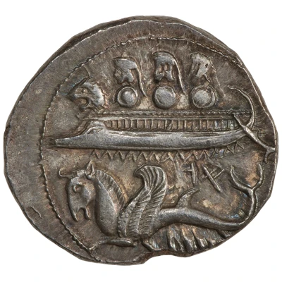 Dishekel - Addirmilk 375 BC - 351 BC front