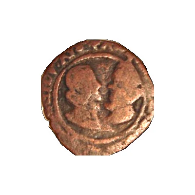 Double Denier - Albert and Isabella 1st type front