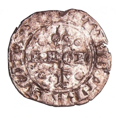 Double Denier - Charles I, Dauphin ND front