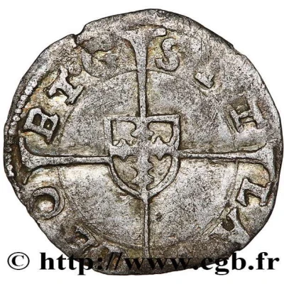 Double Denier - Nicolas II of Châtelet back